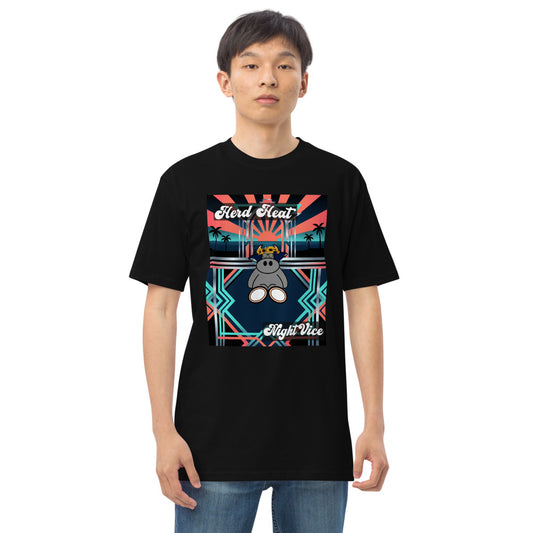 Pocket Cows Heavyweight Tee — Pasture Vice — Design 281