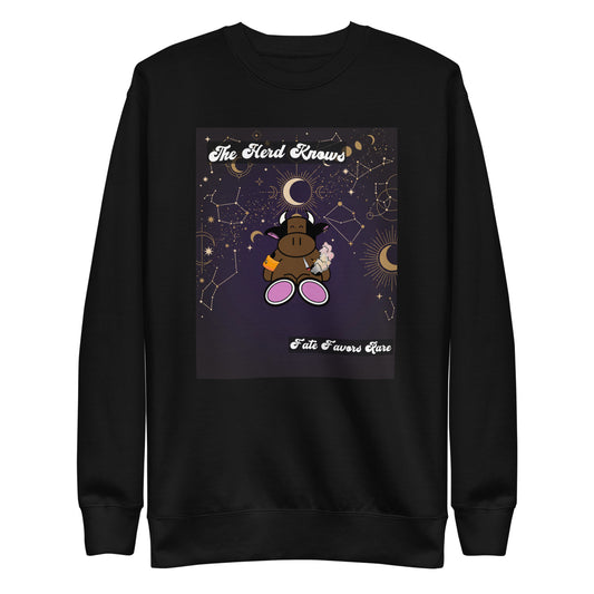 Pocket Cows Crewneck — Written In The Herd — Design 196