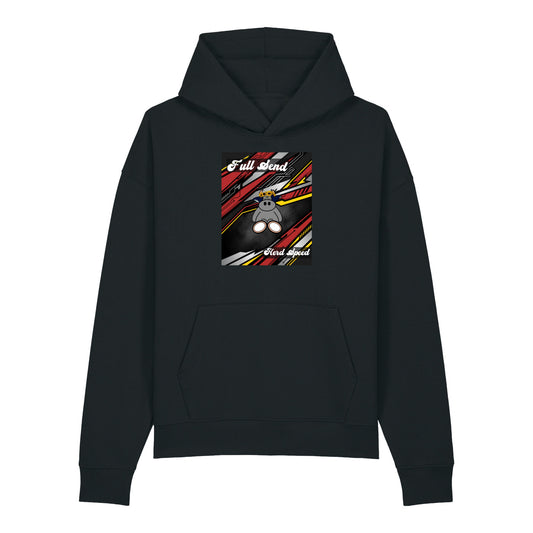 Pocket Cows Unisex Relaxed Mid-Weight Chaser Hooded Sweatshirt — Design 265