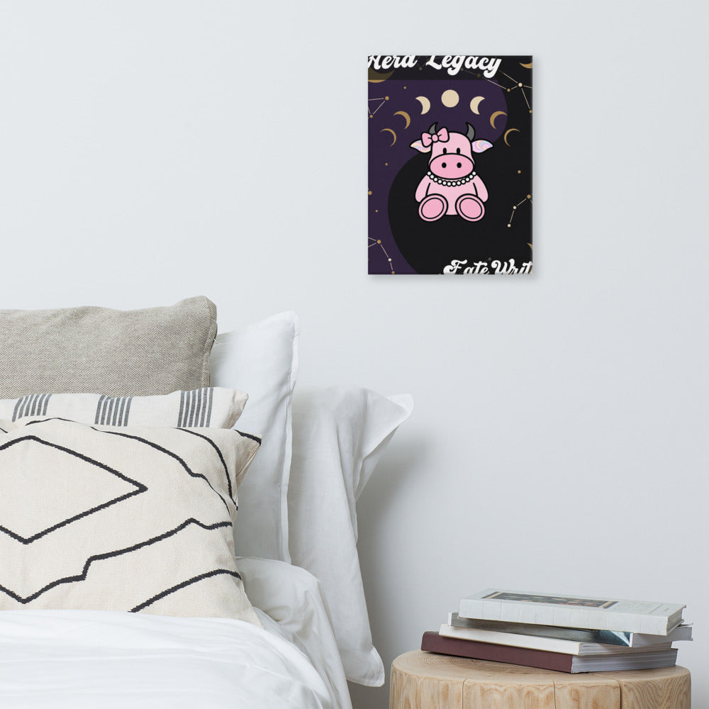 Pocket Cows Canvas (in) — Written In The Herd — Design 842