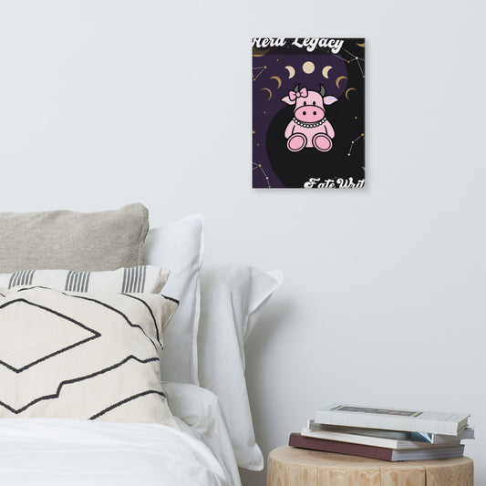 Pocket Cows Canvas (in) — Written In The Herd — Design 842