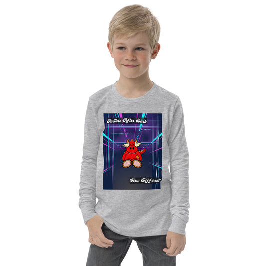 Pocket Cows Youth Long Sleeve Tee — Design 273