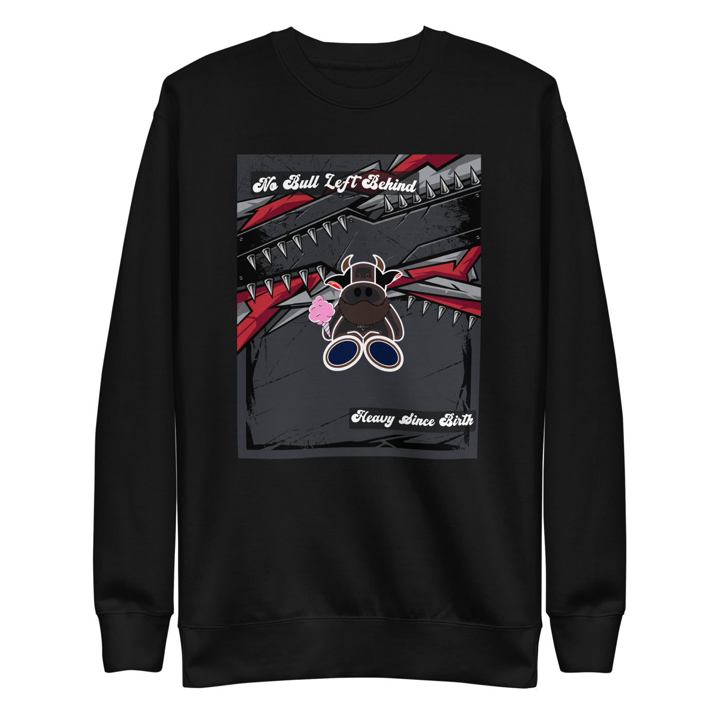 Pocket Cows Crewneck — No Bull Left — Design 145