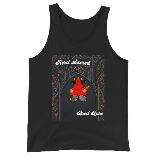 Pocket Cows Unisex Staple Tank Top — Design 267
