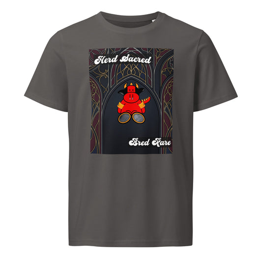 Pocket Cows Unisex Organic Mid-Light Crafter T-Shirt — Design 267