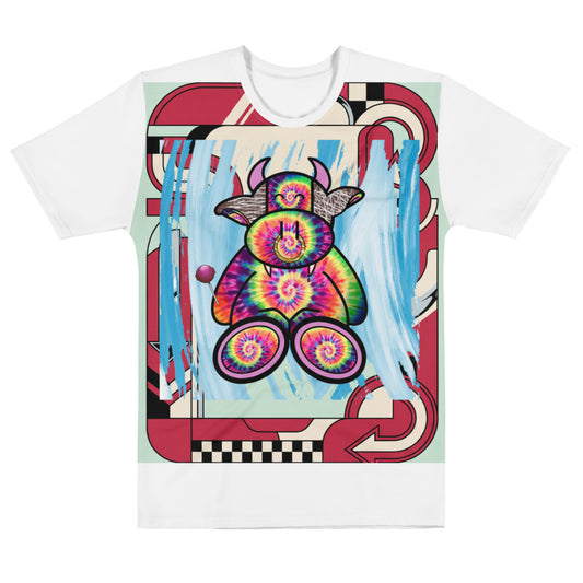 Pocket Cows All-Over Print Men’s Cotton Crew Neck T-Shirt — Always Fresh — Design 713