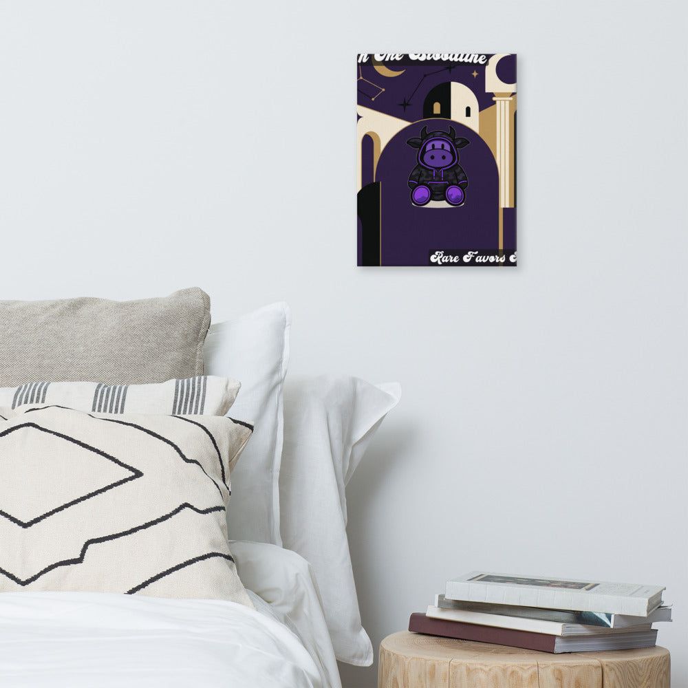 Pocket Cows Canvas (in) — Written In The Herd — Design 882