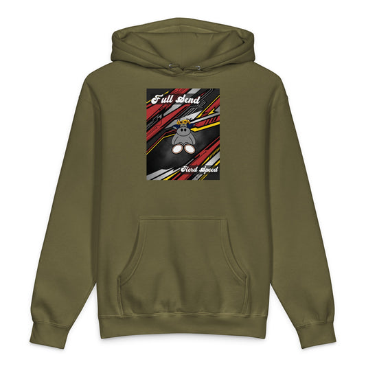 Pocket Cows Unisex Heavyweight Hooded Sweatshirt — Design 265