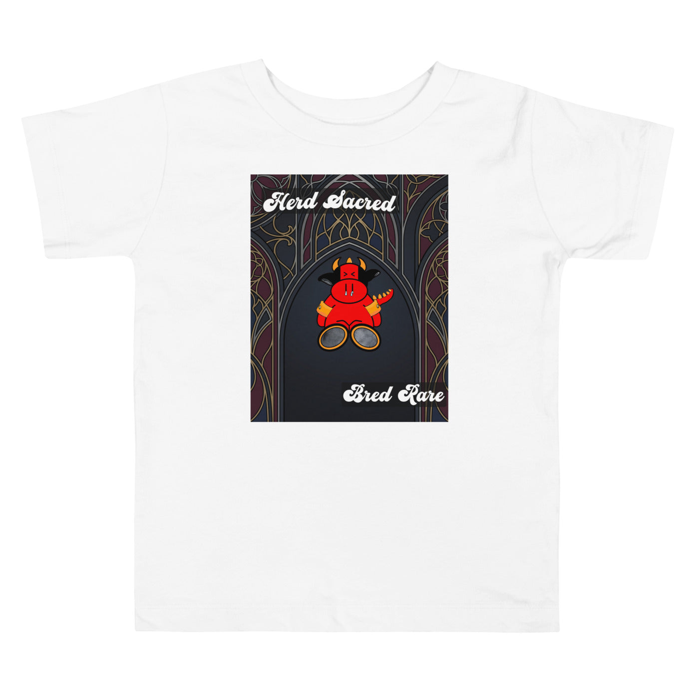 Pocket Cows Toddler Staple Tee — Design 267