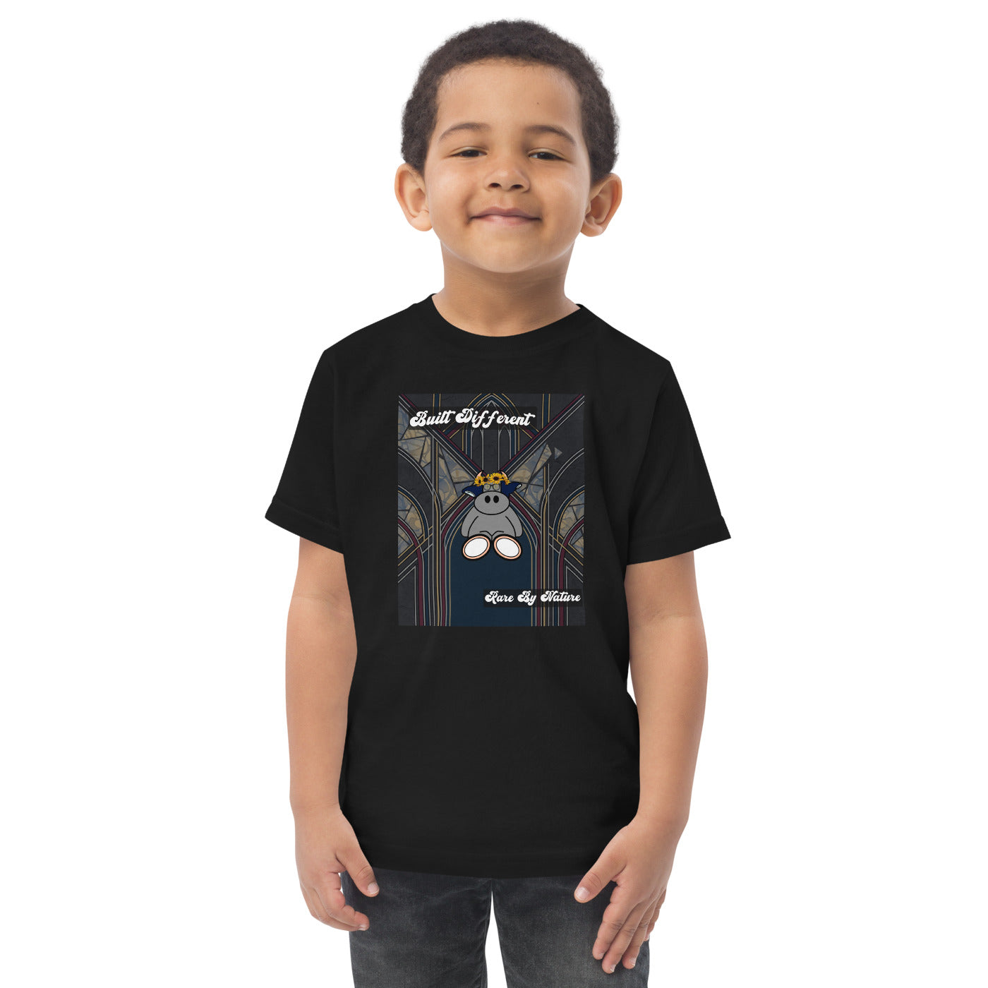 Pocket Cows Toddler Jersey T-Shirt — Design 269