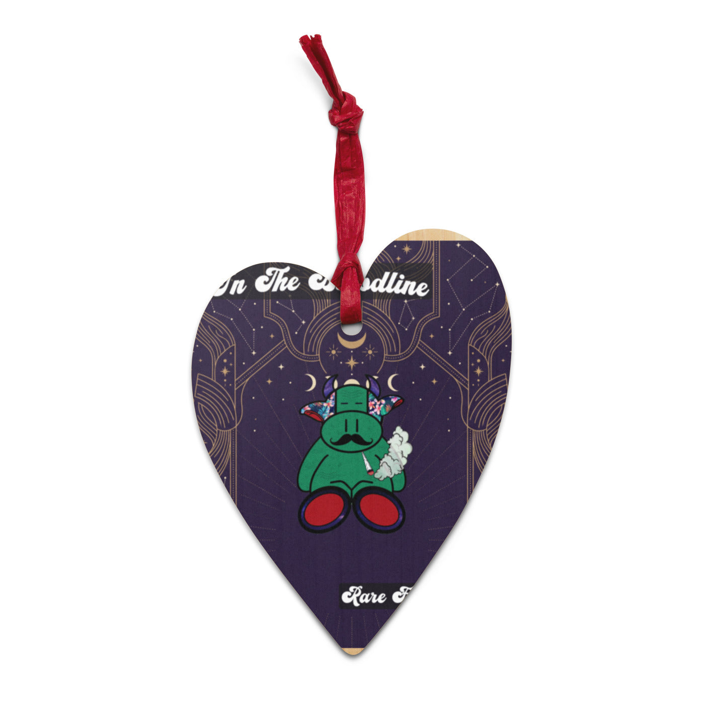 Pocket Cows Wooden Ornaments — Written In The Herd — Design 731