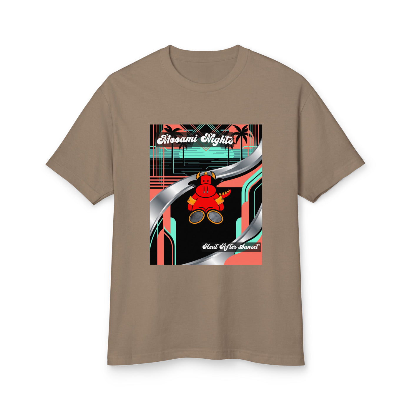 Pocket Cows Unisex Garment-Dyed Heavyweight Cotton Tee — Design 272