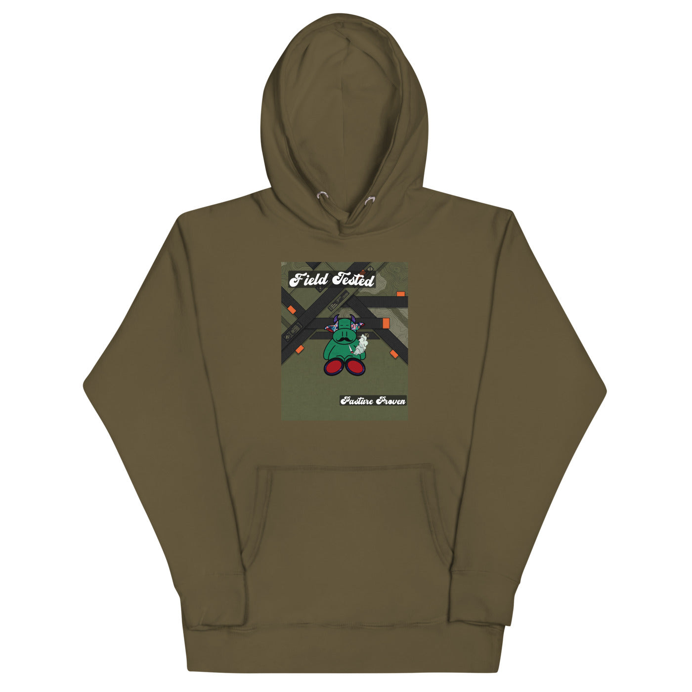 Pocket Cows Hoodie — Built To Roam — Design 735