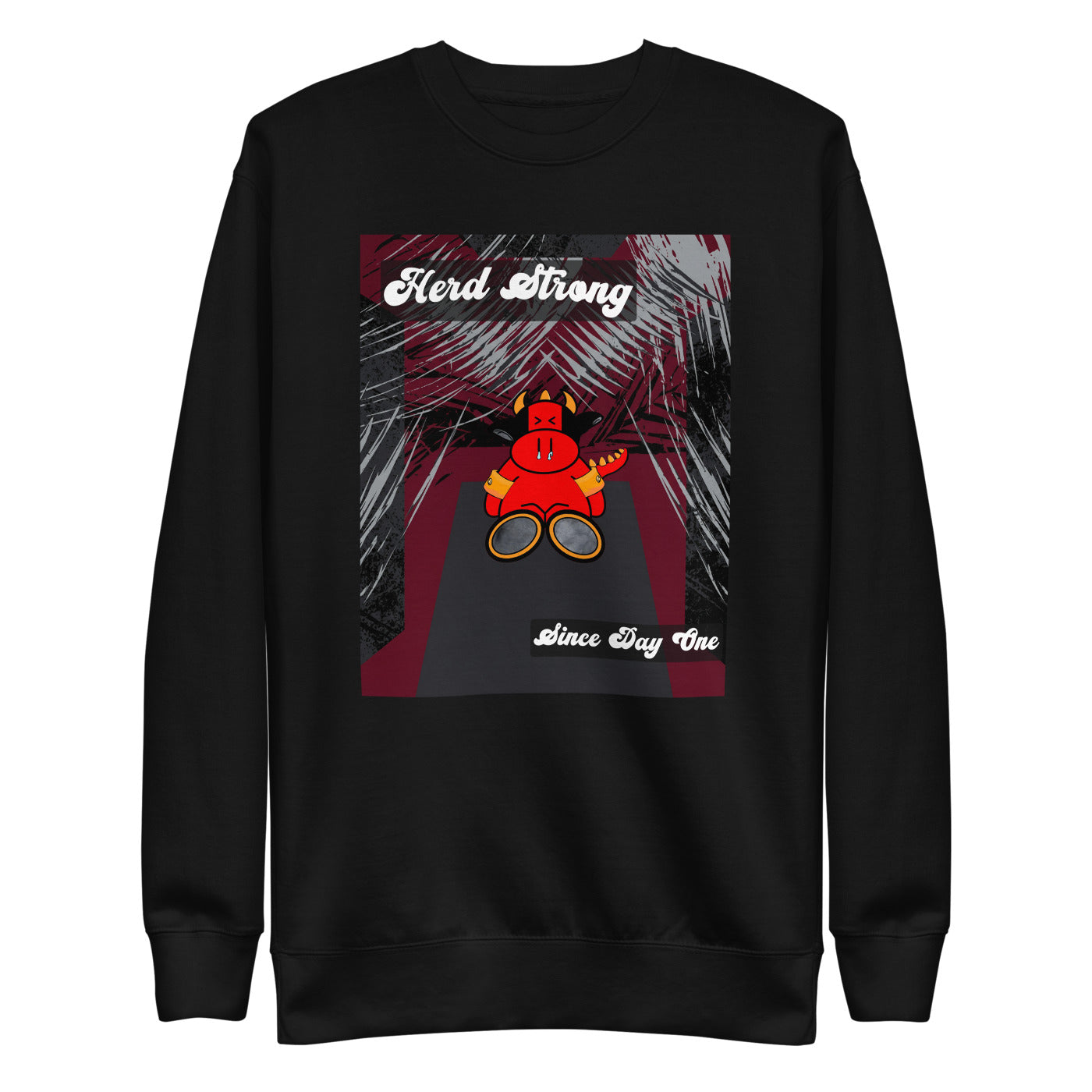 Pocket Cows Crewneck — No Bull Left — Design 285