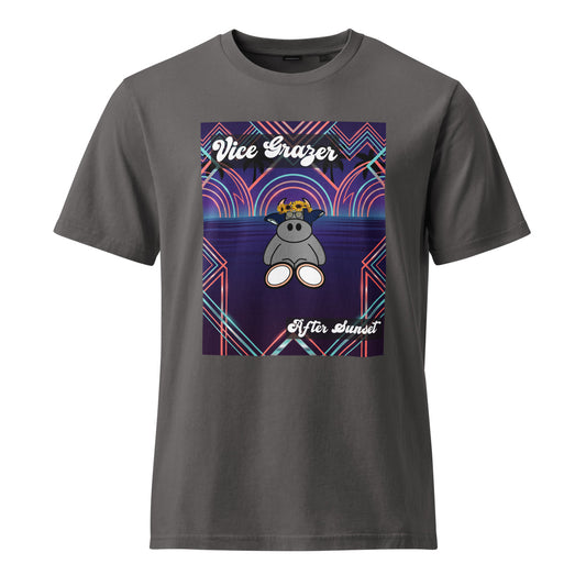 Pocket Cows Unisex Garment Dyed Creator 2.0 Vintage T-Shirt — Design 279
