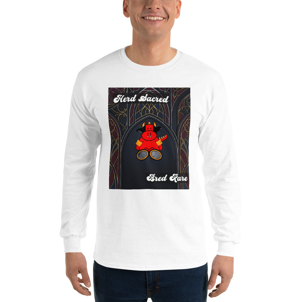 Pocket Cows Unisex Long Sleeve Shirt — Design 267