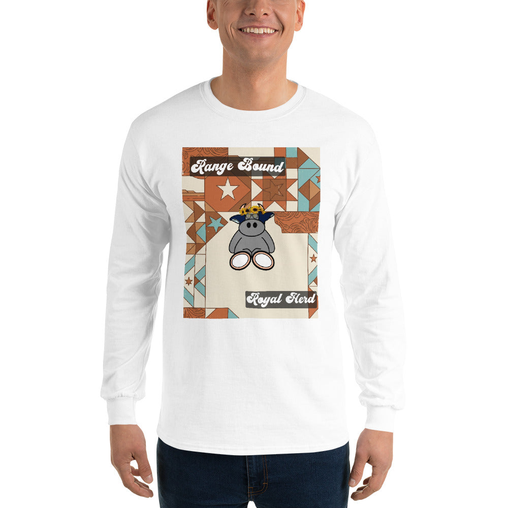 Pocket Cows Unisex Long Sleeve Shirt — Design 258