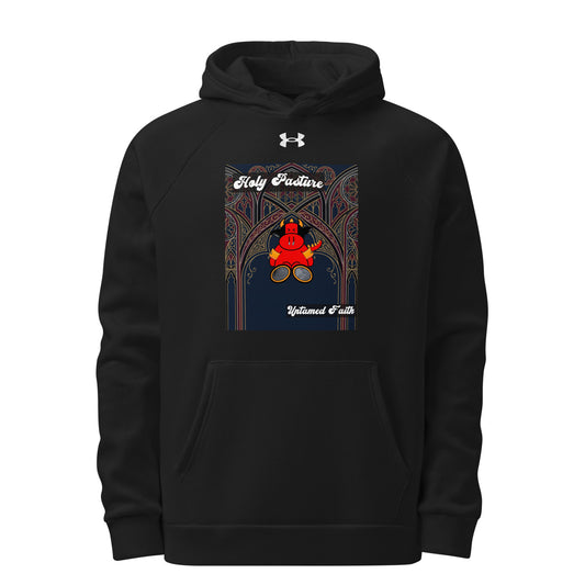 Pocket Cows Men’s Under Armour Rival Fleece Hoodie — Design 270