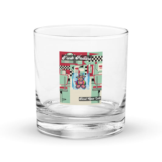 Pocket Cows Rocks Glass — Always Fresh — Design 715