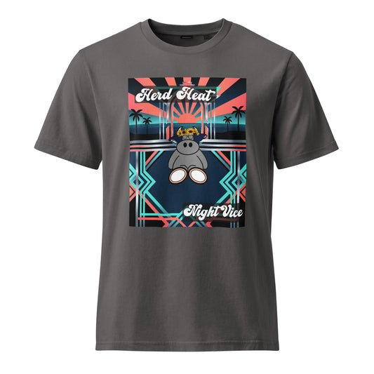 Pocket Cows Unisex Garment Dyed Creator 2.0 Vintage T-Shirt — Design 281