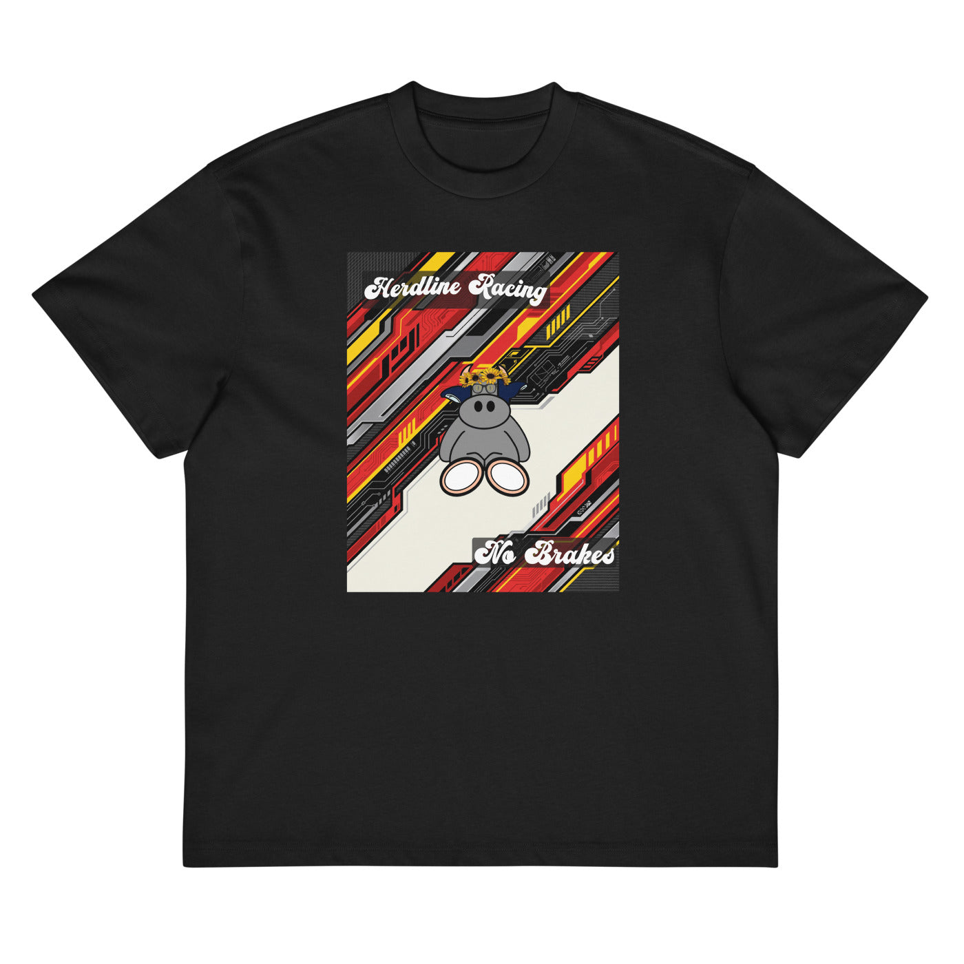 Pocket Cows Men's Box Tee — Design 263