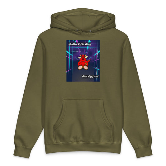 Pocket Cows Unisex Heavyweight Hooded Sweatshirt — Design 273
