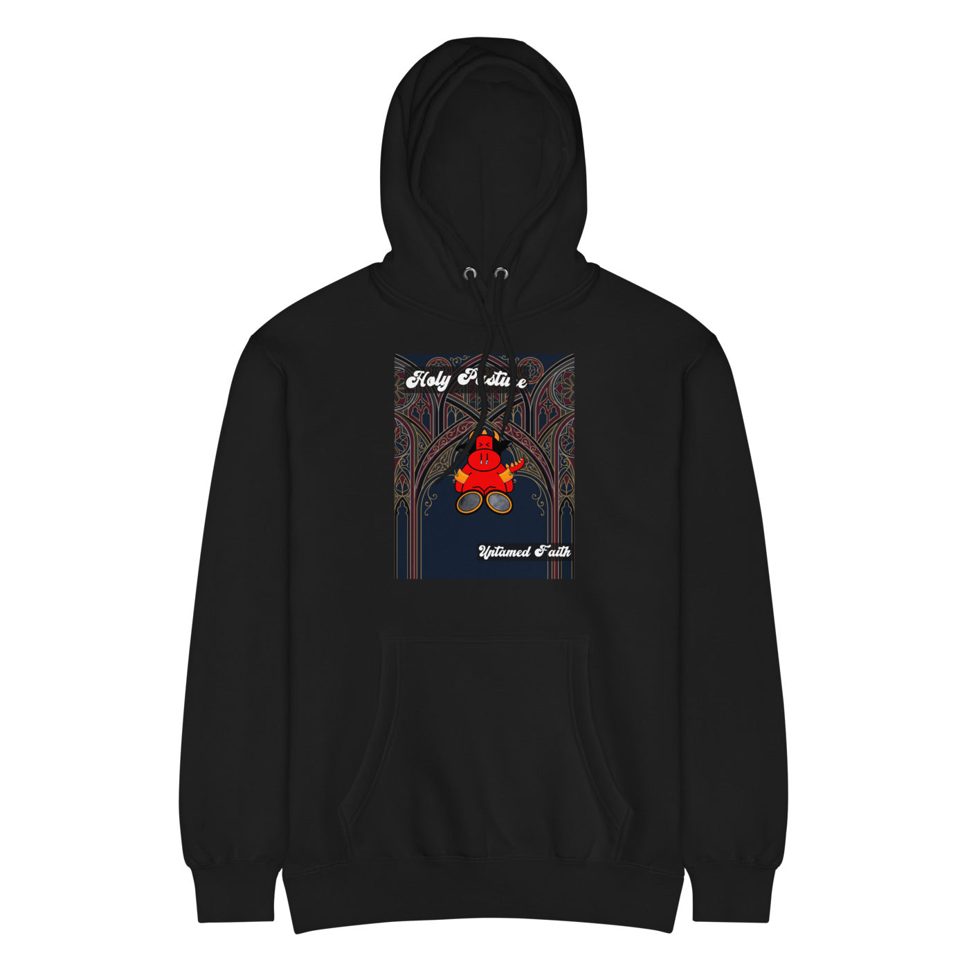 Pocket Cows Unisex Mid-Weight Hoodie — Design 270