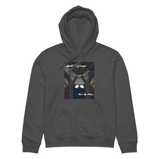 Pocket Cows Unisex Organic Mid-Weight Drummer 2.0 Hoodie — Design 269