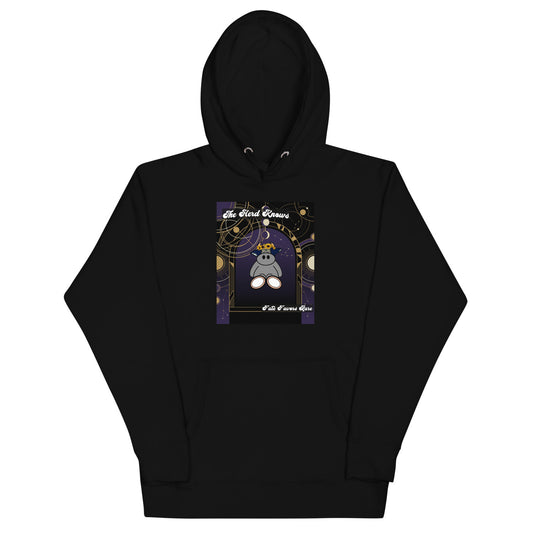 Pocket Cows Hoodie — Written In The Herd — Design 323