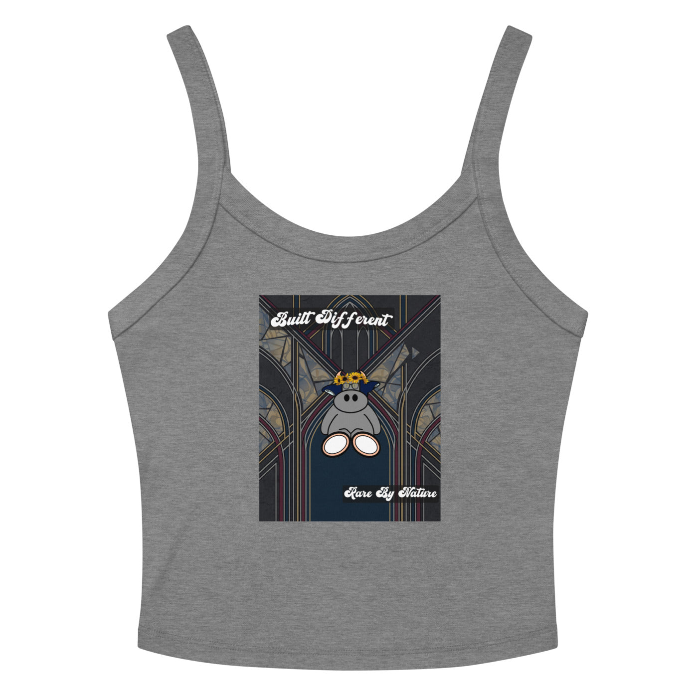 Pocket Cows Women's Micro-Rib Tank Top — Design 269