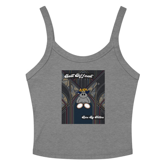 Pocket Cows Women's Micro-Rib Tank Top — Design 269