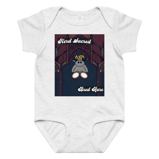 Pocket Cows Baby Jersey Bodysuit — Design 271