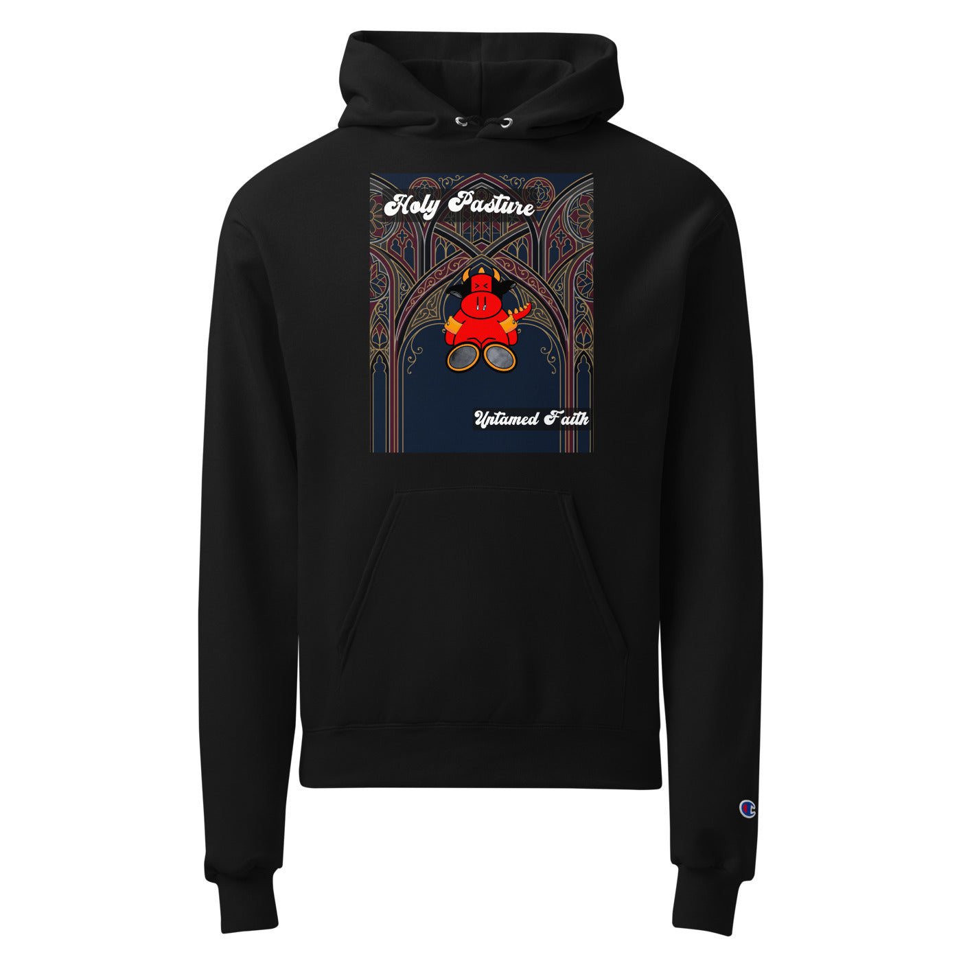 Pocket Cows Unisex Powerblend Hoodie — Design 270