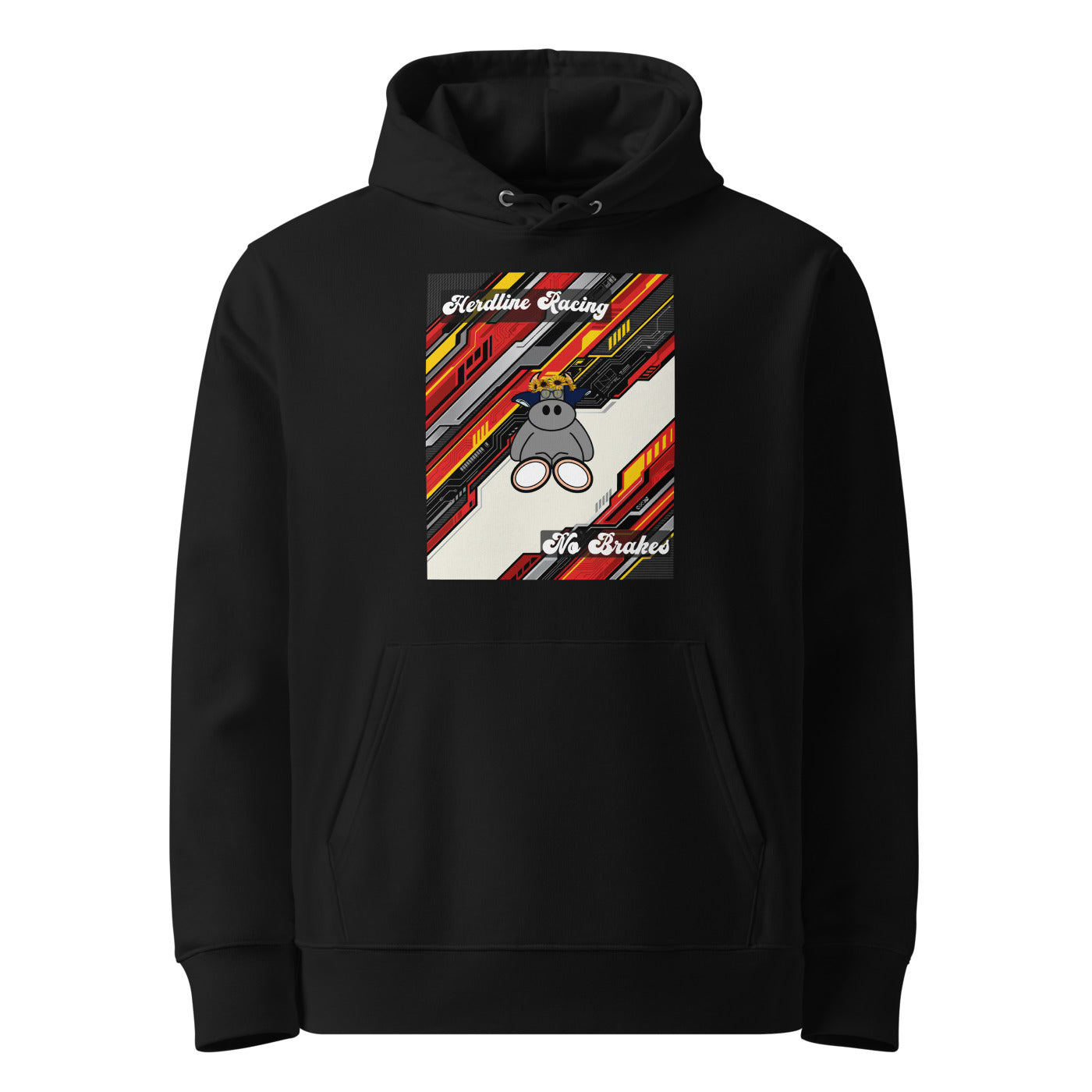 Pocket Cows Unisex Organic Cruiser 2.0 Hoodie — Design 263