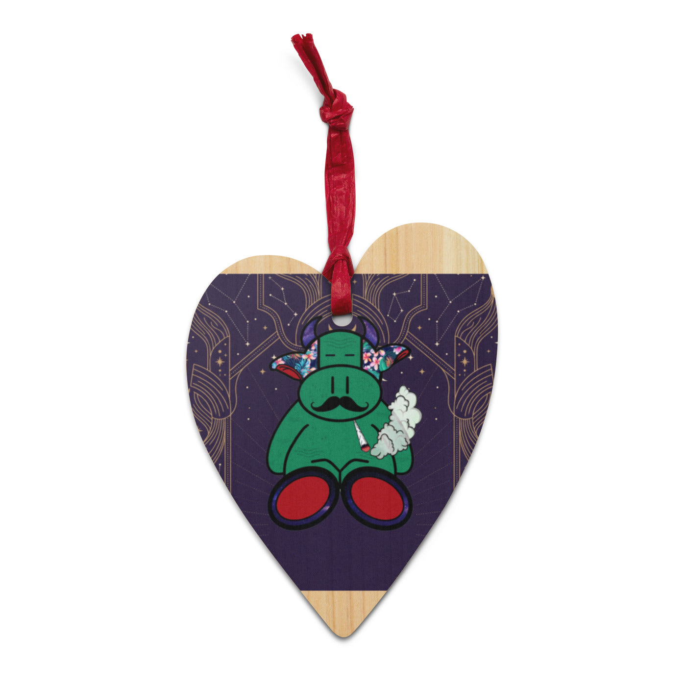 Pocket Cows Wooden Ornaments — Written In The Herd — Design 731