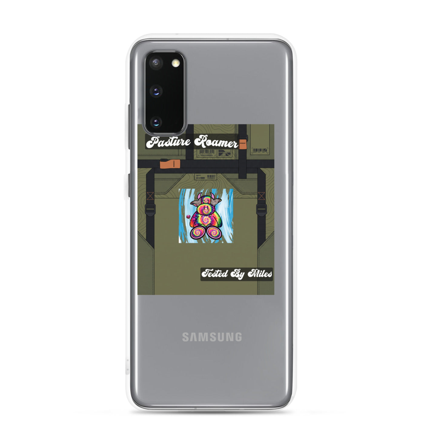 Pocket Cows Clear Case for Samsung® — Built To Roam — Design 720