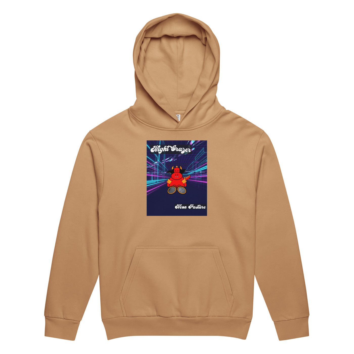 Pocket Cows Unisex Urban Hoodie Garment Dyed — Design 250