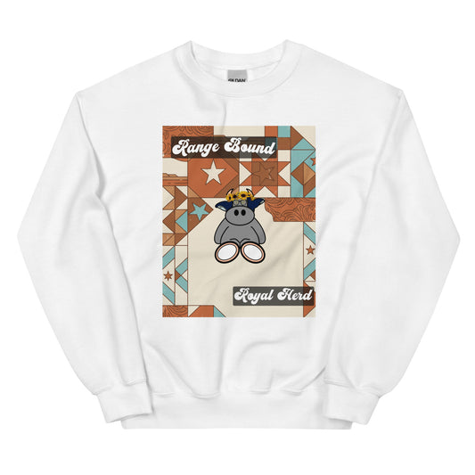 Pocket Cows Unisex Crew Neck Sweatshirt — Design 258