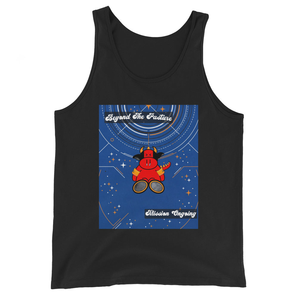 Pocket Cows Unisex Staple Tank Top — Design 278