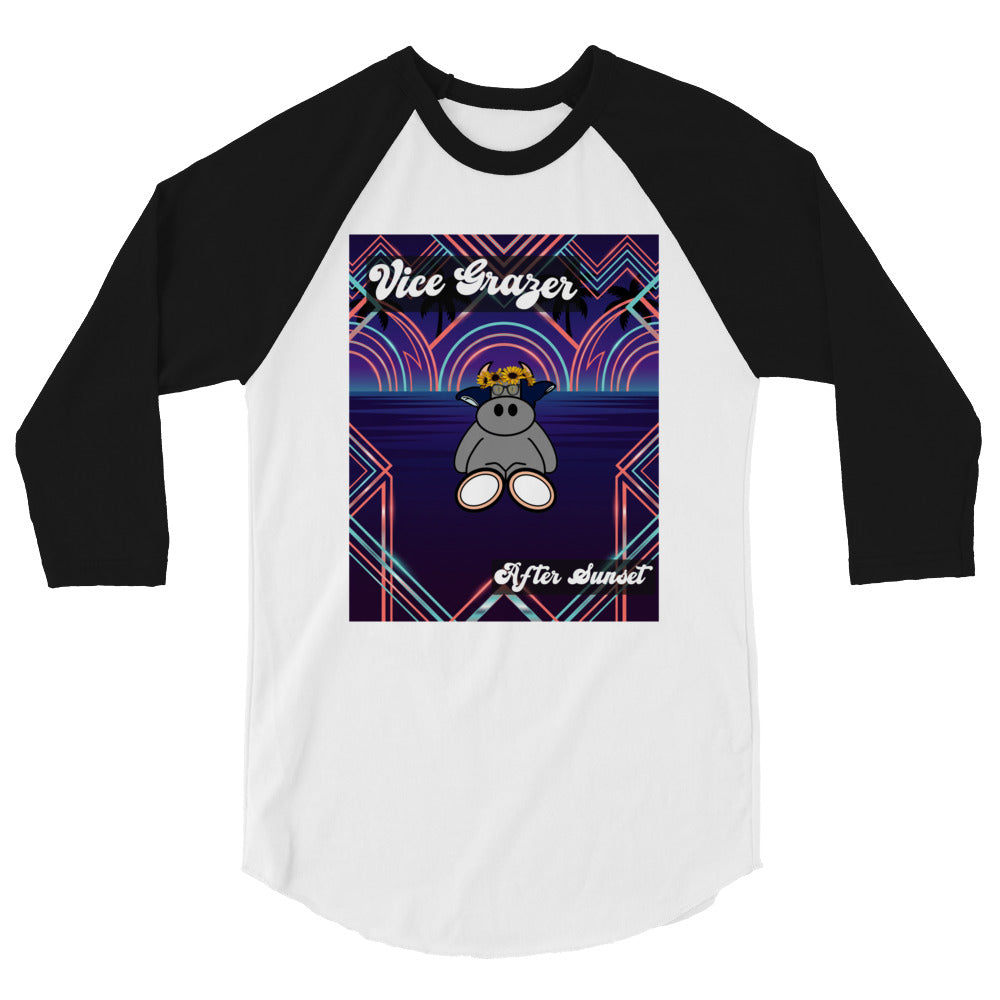 Pasture Vice Unisex 3/4 Sleeve Raglan Shirt | Tultex 245