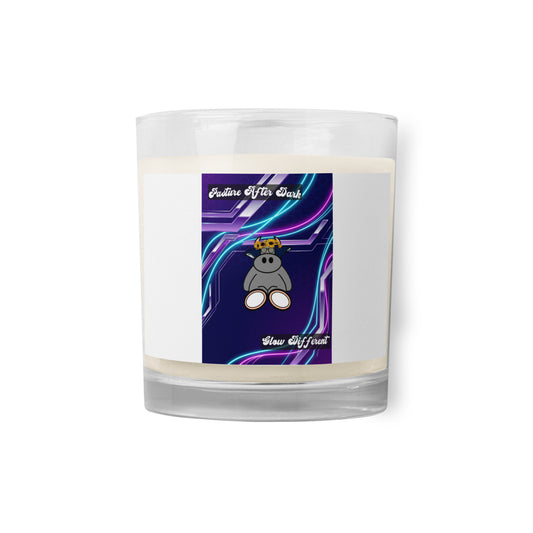 Pocket Cows Glass Jar Soy Wax Candle — After Hours — Design 251