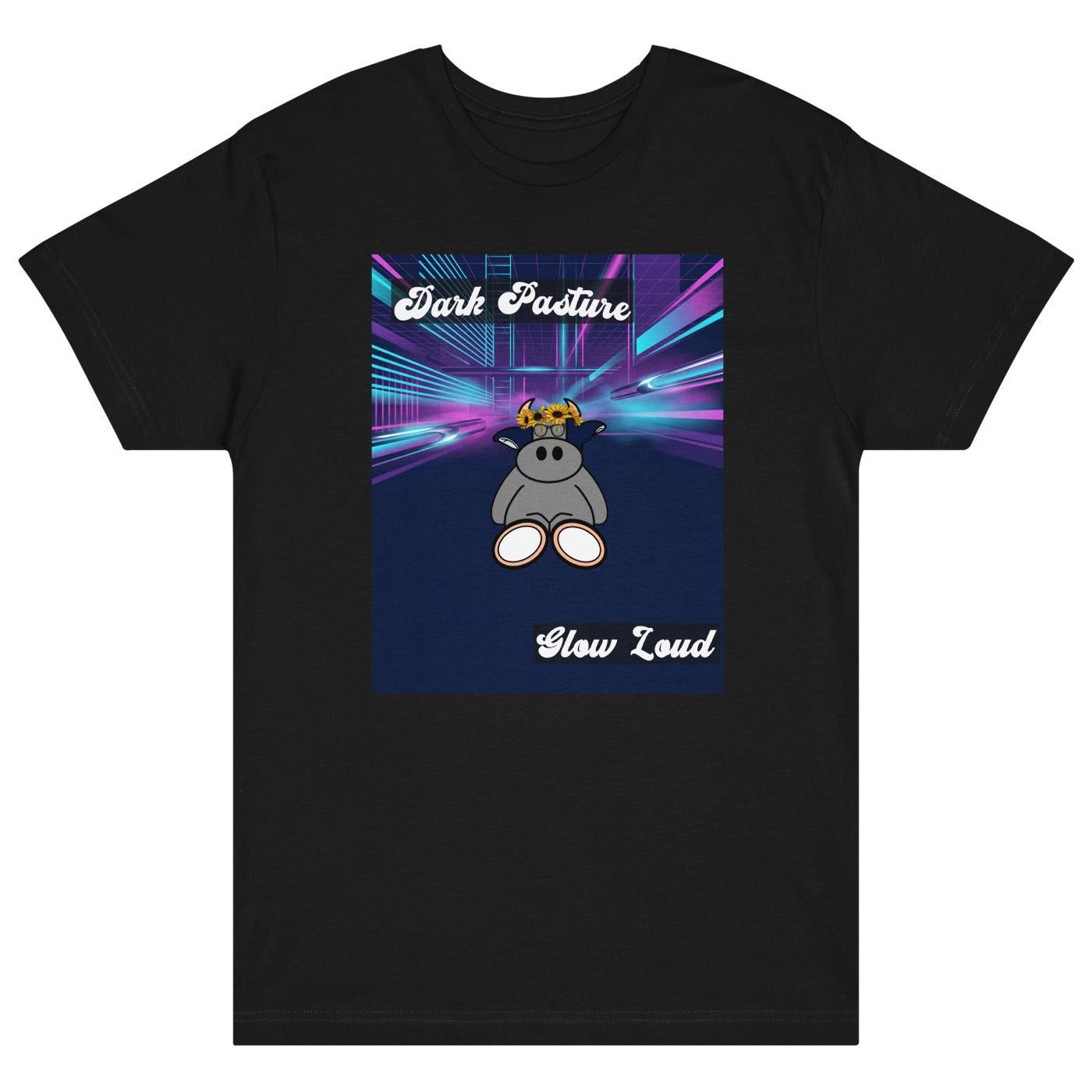 Pocket Cows Unisex Fine Jersey Tee — Design 255