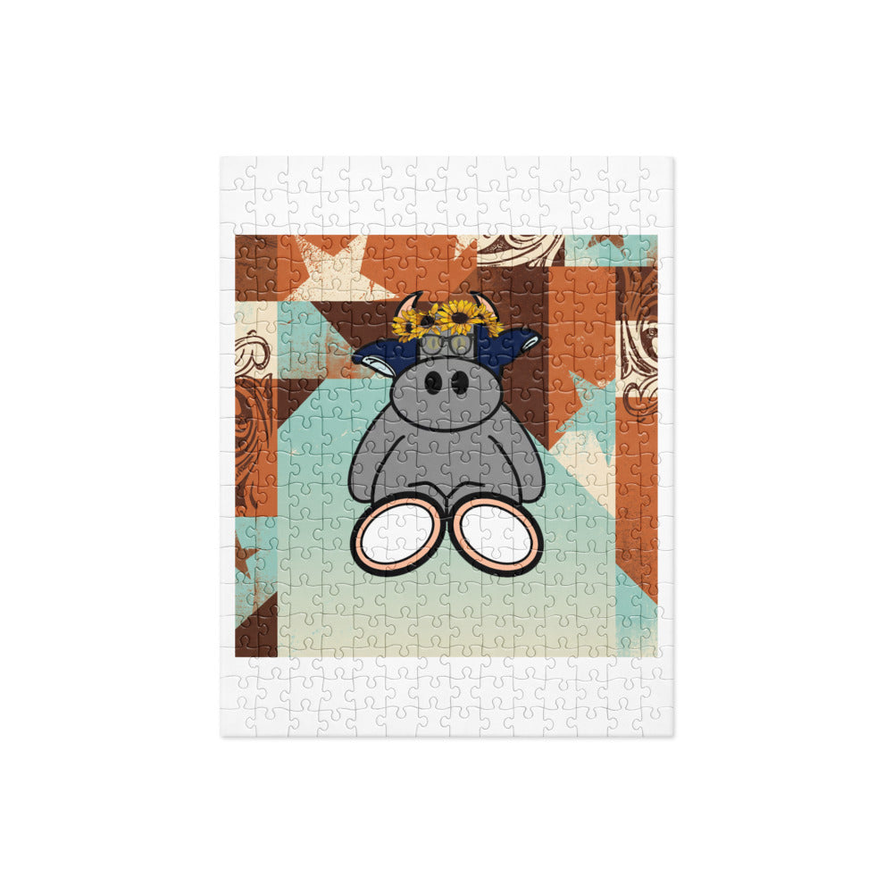 Pocket Cows Jigsaw Puzzle — Range Royalty — Design 260