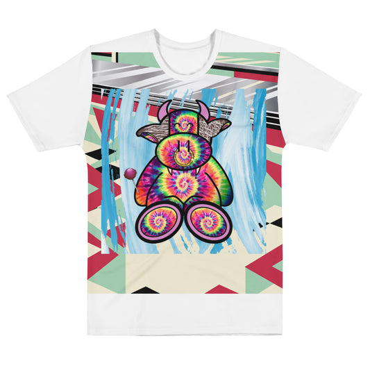 Pocket Cows All-Over Print Men’s Cotton Crew Neck T-Shirt — Always Fresh — Design 716