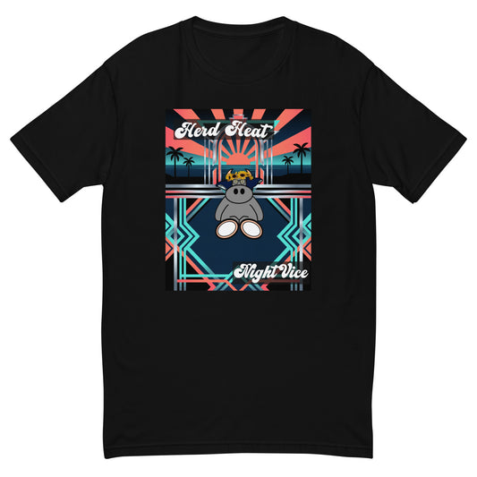 Pocket Cows Men's Fitted T-Shirt — Design 281