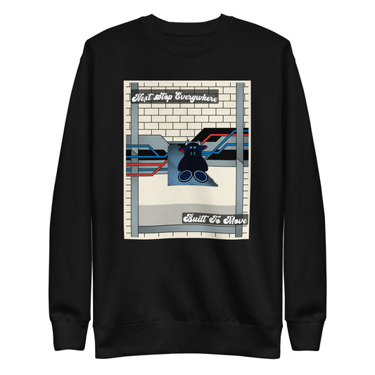 Pocket Cows Crewneck — Move Different — Design 755