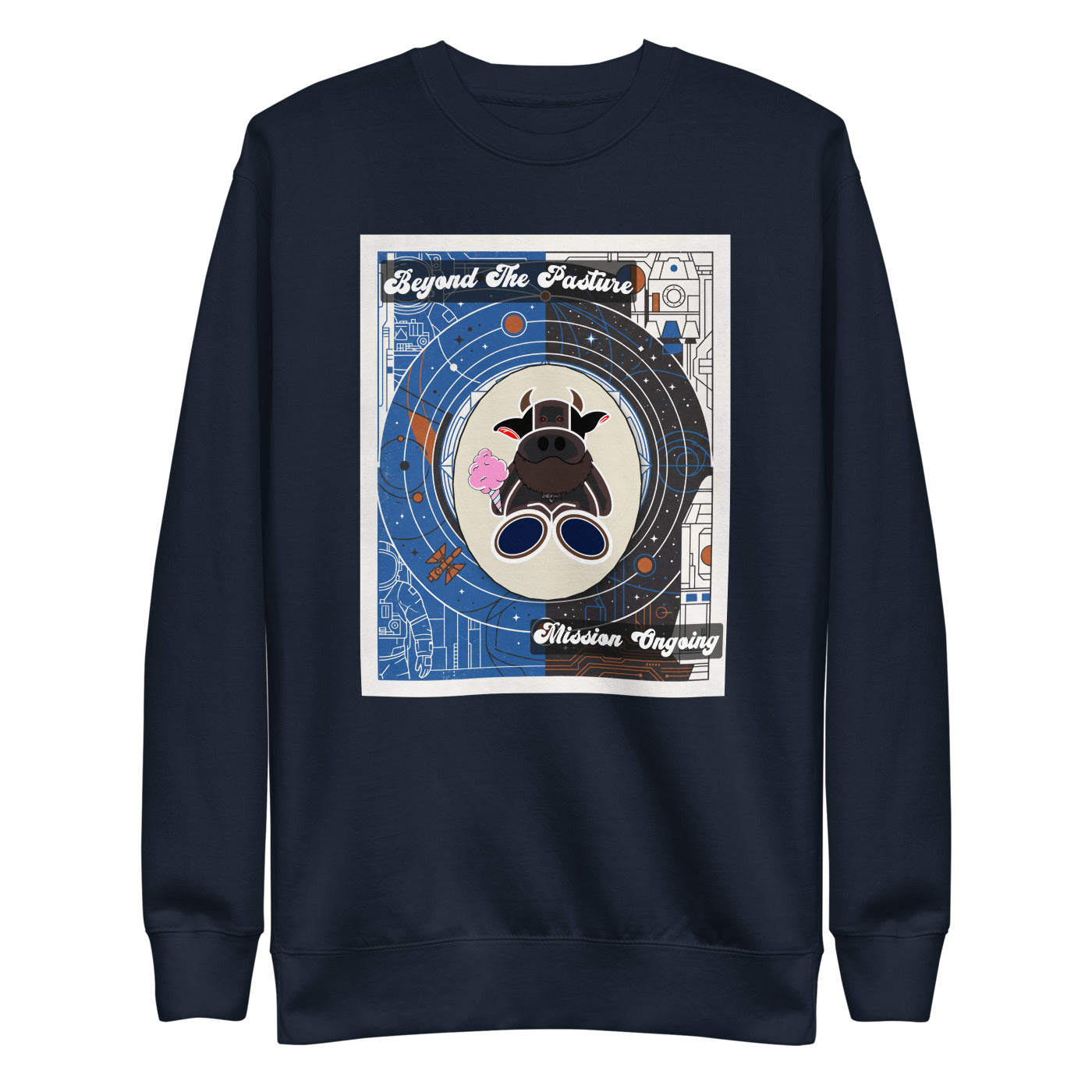 Orbit The Herd — Premium Crewneck