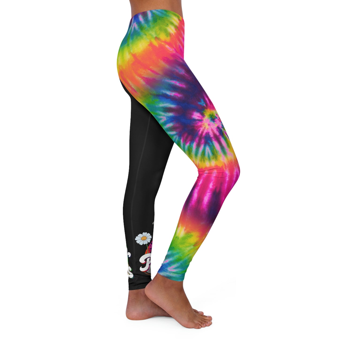 Tie Dye Women's Spandex Leggings