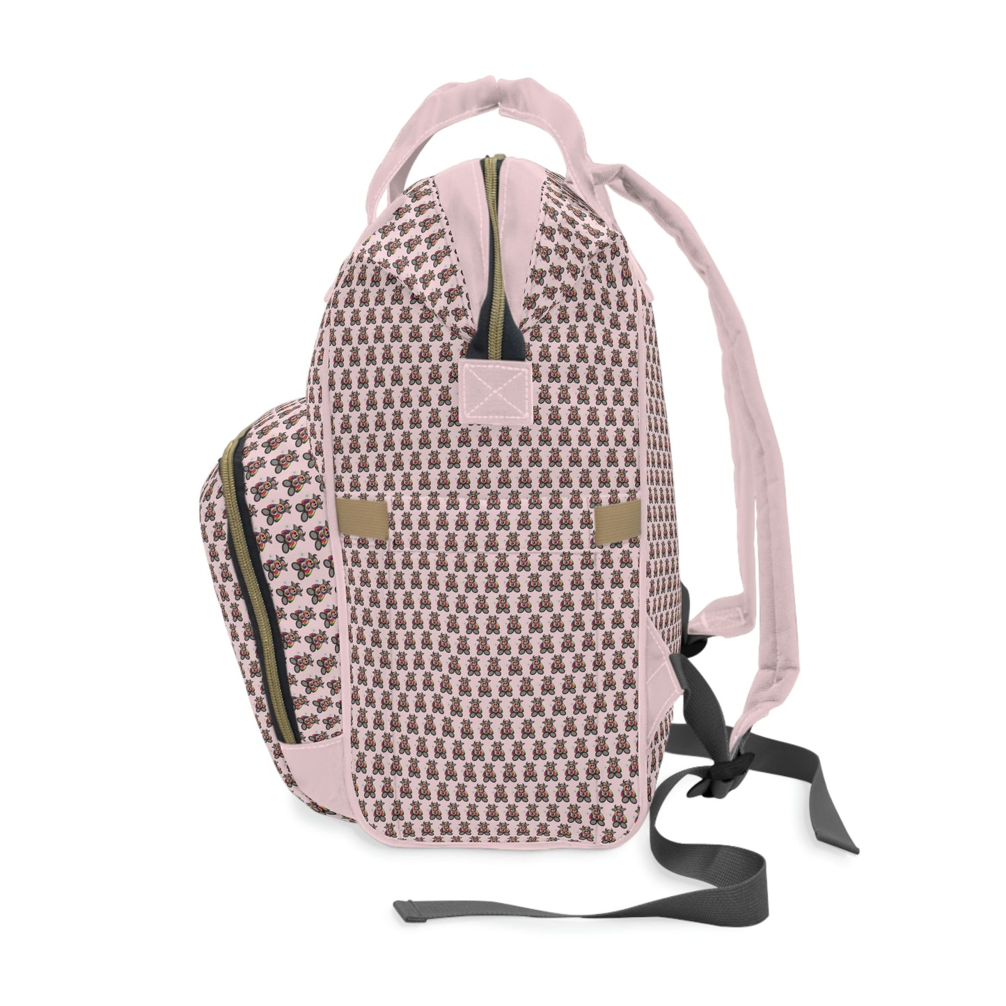 Pink Multifunctional Backpack
