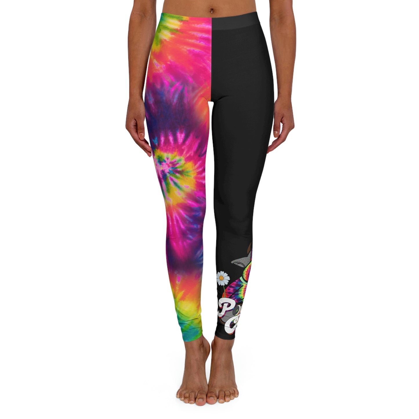 Tie Dye Women's Spandex Leggings